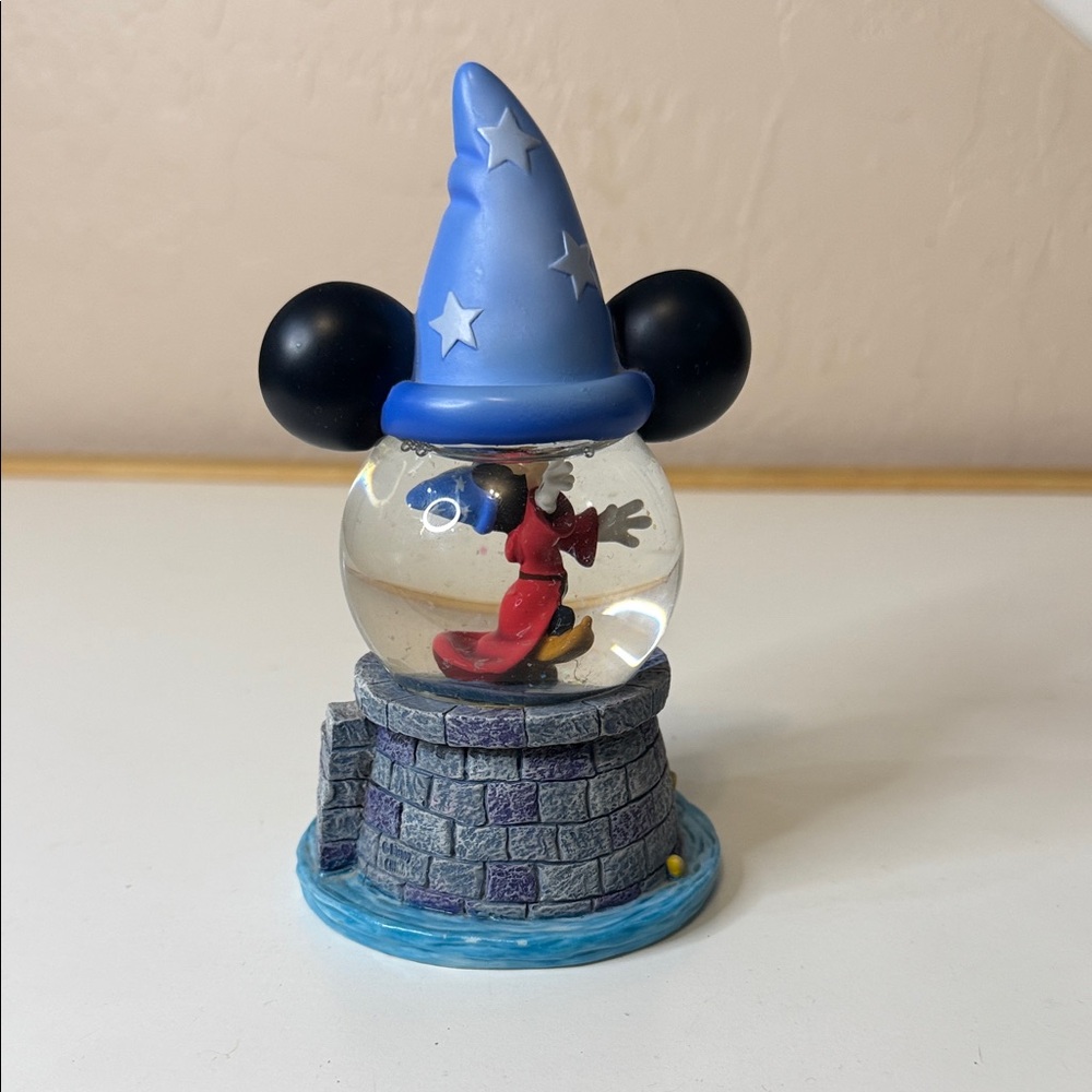 Disney Sorcerer Mickey Sculpture with Blue and Black Accents - Picture 3 of 5